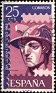 Spain - 1962 - Stamp World Day - 25 CTS - Morado - CARA - Edifil 1431 - Mercurio - 0